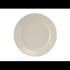 Reno Plate 9 IN Porcelain American White Wide Rim Rolled Edge 24/Case