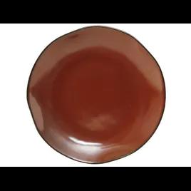 TuxTrendz Artisan Plate 11.625 IN Porcelain Red Rock 12/Case