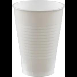 Cup 12 FLOZ Plastic White 20 Count/Pack 10 Packs/Case